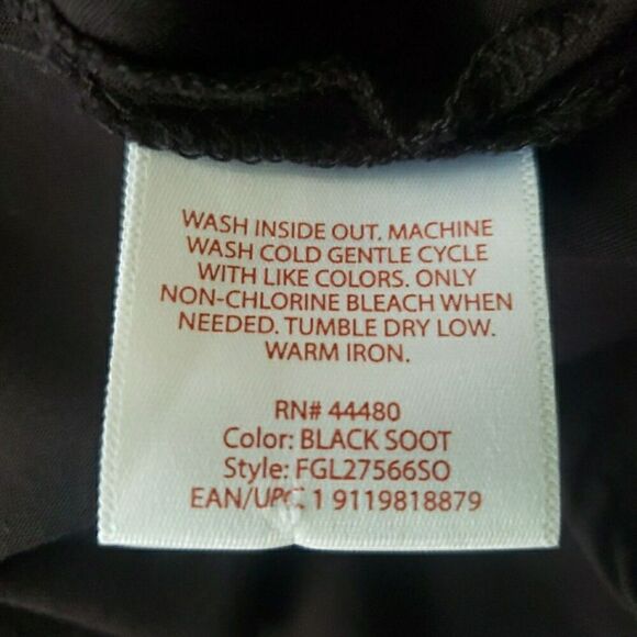 Faded Glory Maxi Tank Dress Black Long Sleeveless Boho Simple Womens Size M 8-10 - Picture 8 of 11